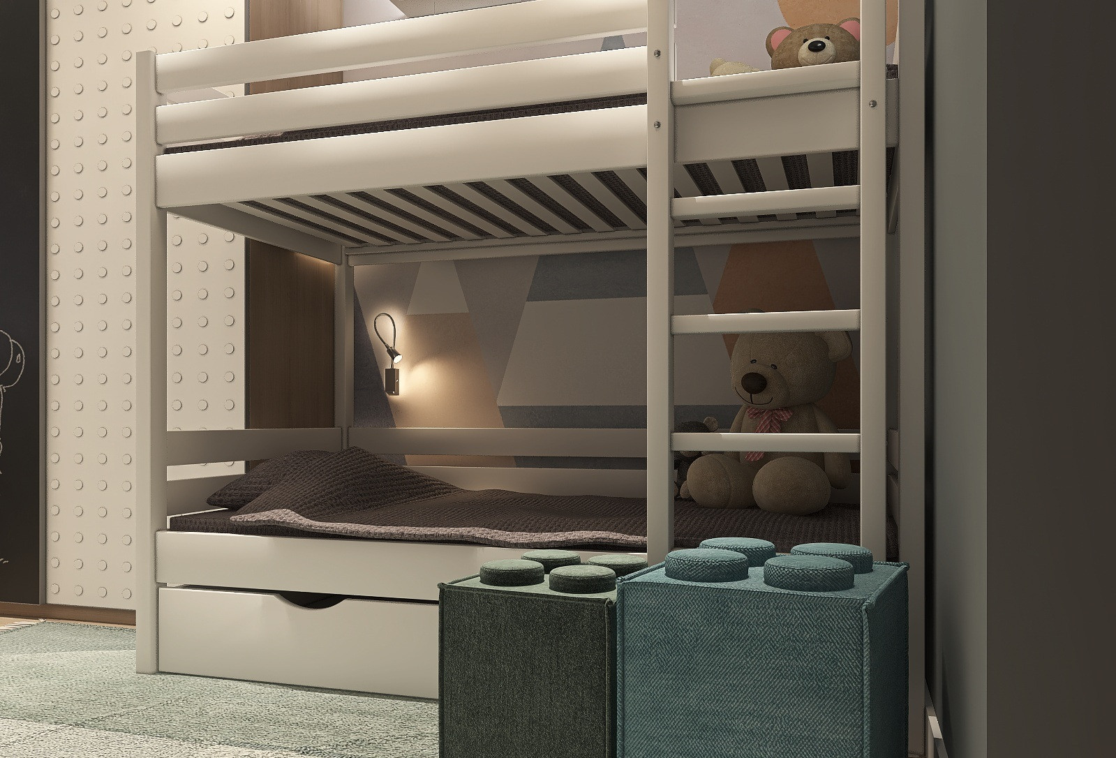 Трехкомнатная квартира в современном стиле