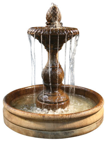 Four Seasons Fountain with 46inch Basin, Palomino