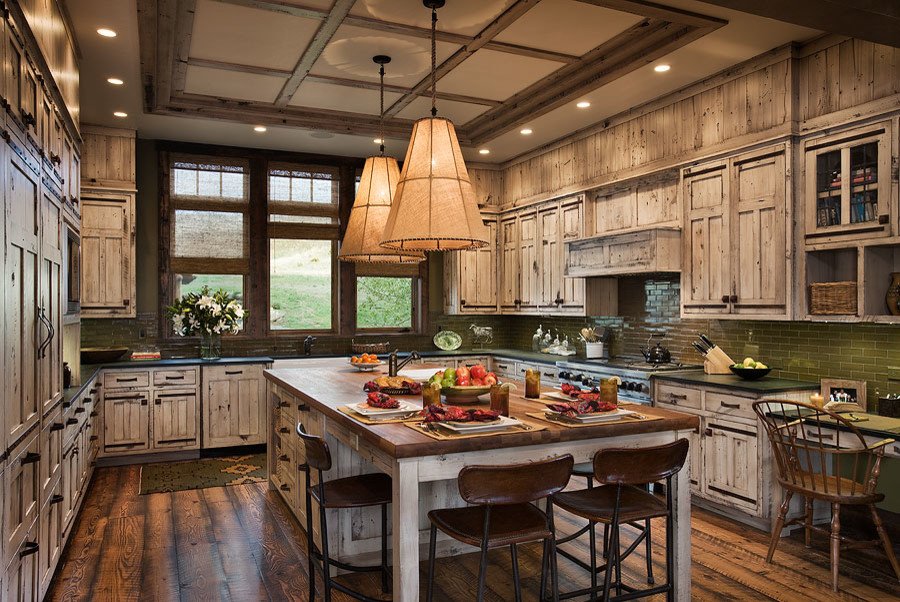 Kitchen - rustic kitchen idea