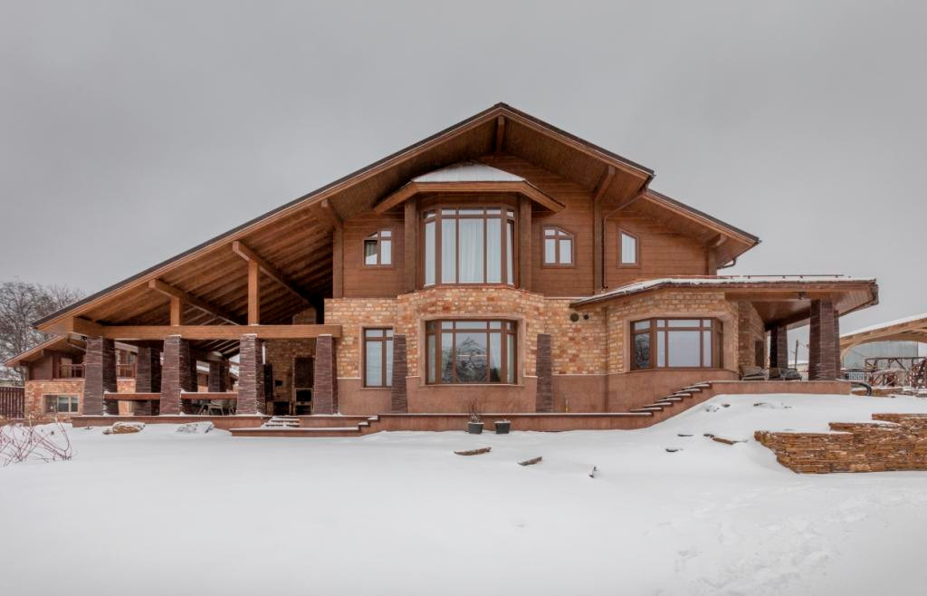 Остекление загородного дома в пос. Репино