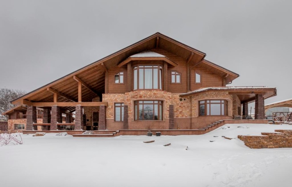 Остекление загородного дома в пос. Репино