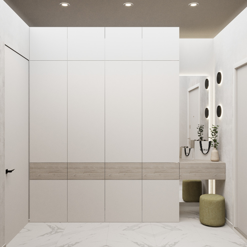 Дизайн-проект квартиры студии 35 кв.м