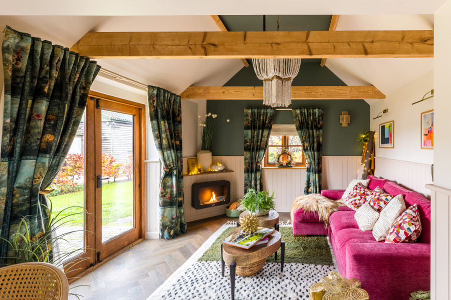 Stable Open plan Living Renovation