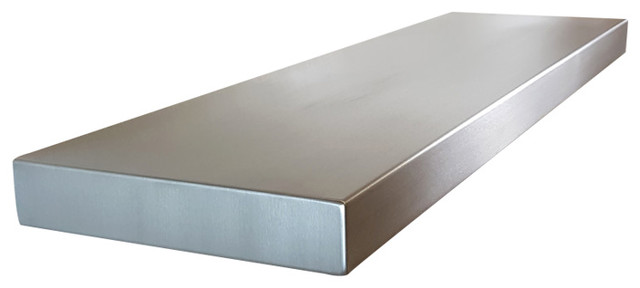 Stainless Steel Floating Shelves, Custom Floating Shelves