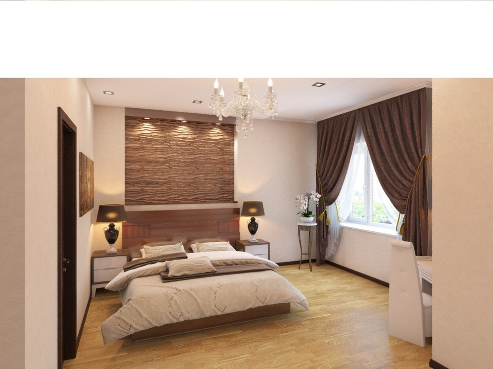 3D визуализация | Квартира в тёплых тонах