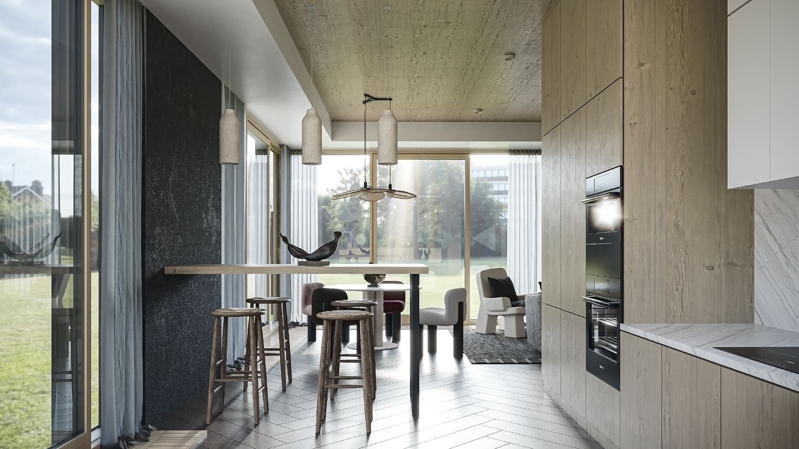 Интерьеры гостевого дома