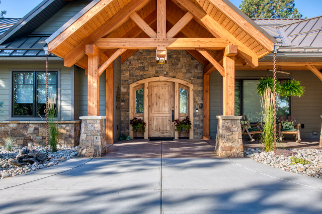 Hillside Ranch rustikal-eingang