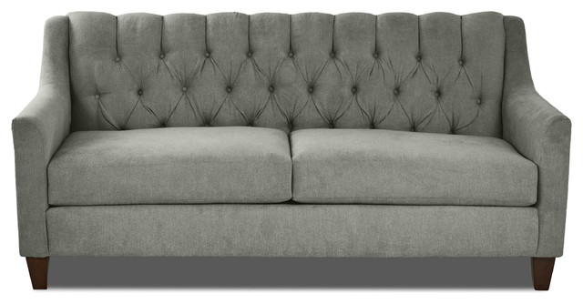 Lola Sofa Transitional Sofas By Klaussner Furniture Lola Sofa Gray