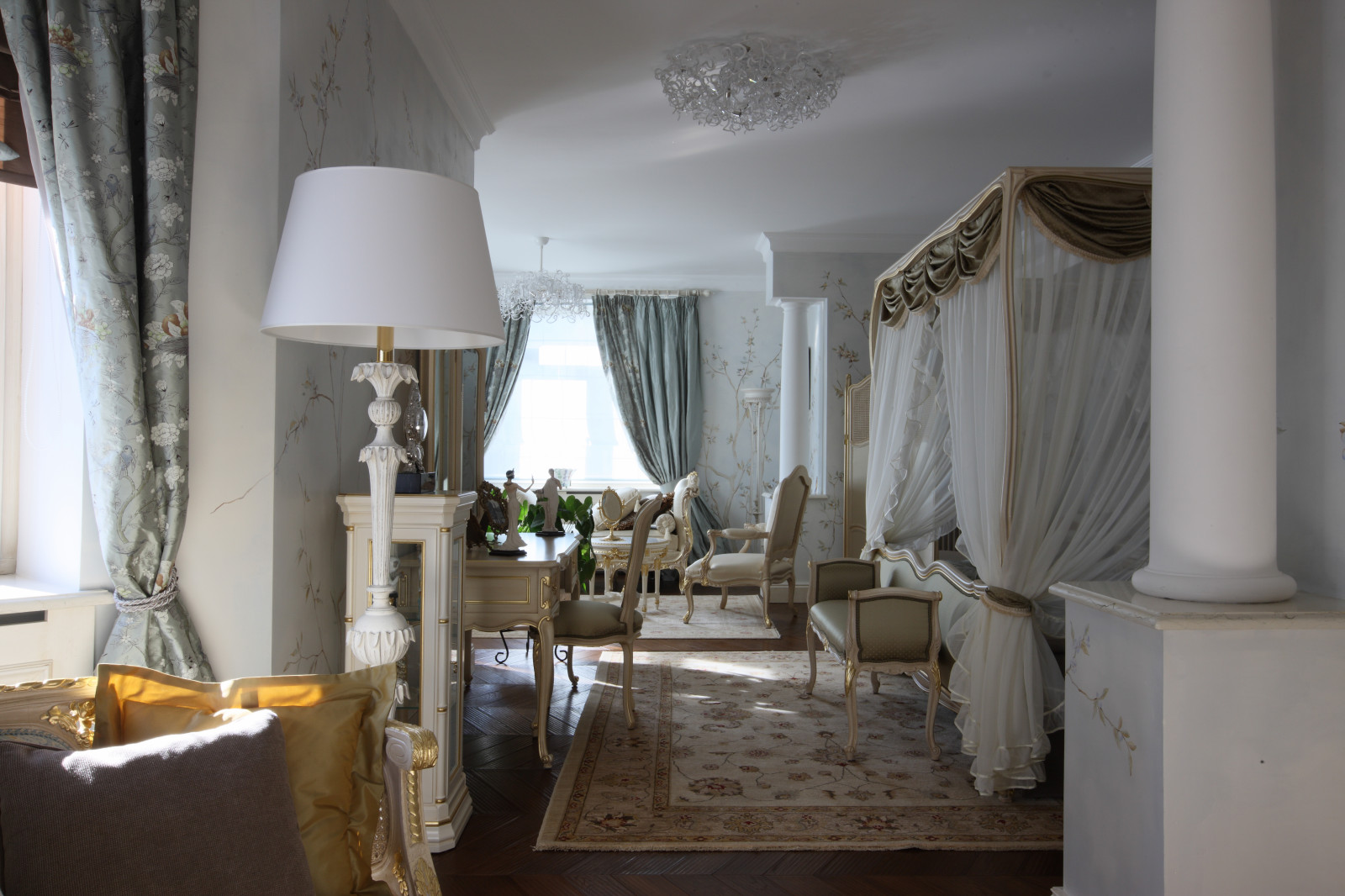 Спальня с альковом