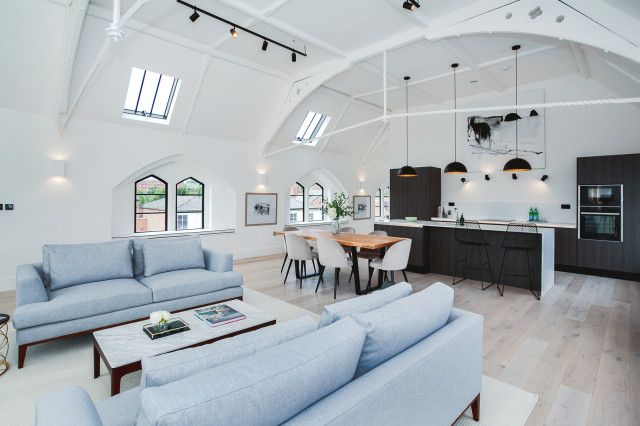 The Tracery contemporary-living-room