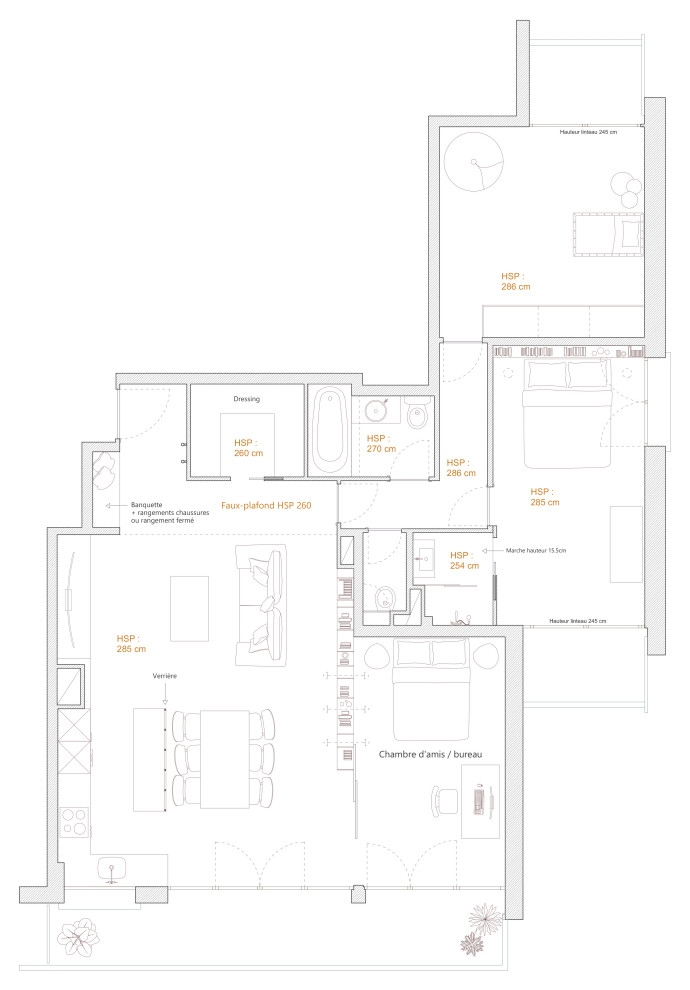 Projet - Proposition de plan - Option 11