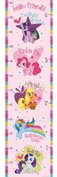 My Little Pony Growth Chart Wall Decal by WallPops