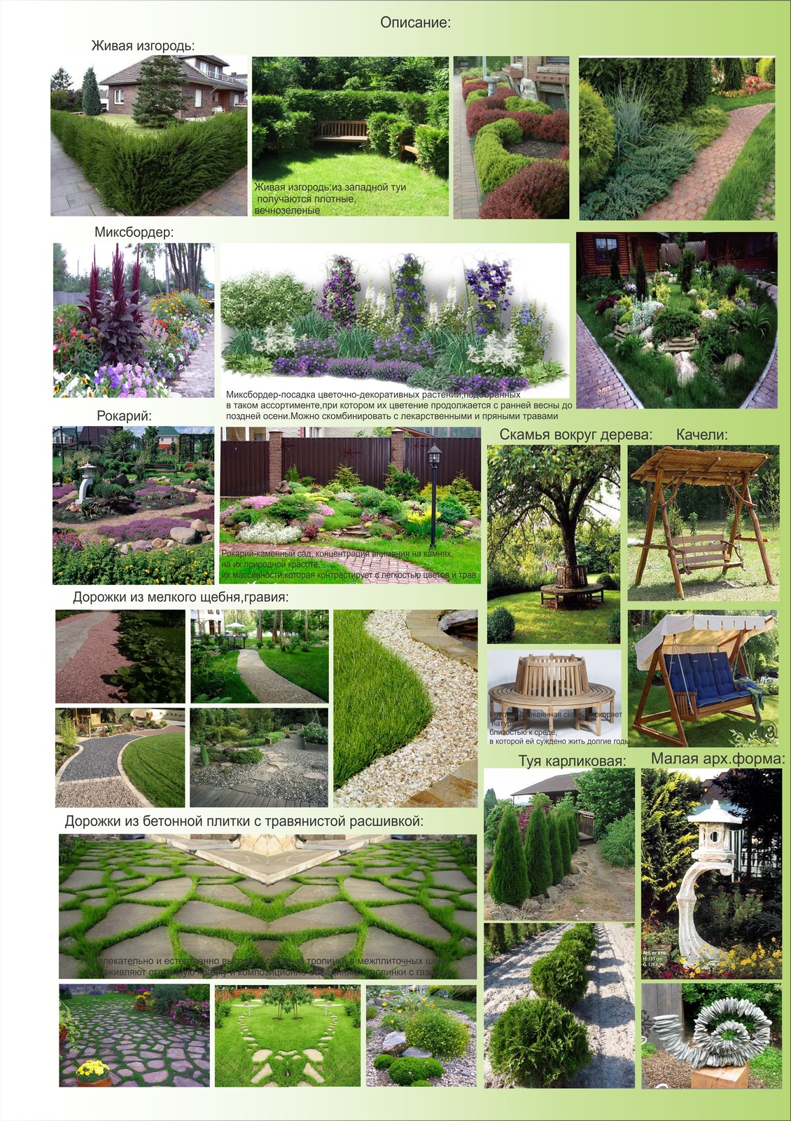 Эскизный проект благоустройства участка