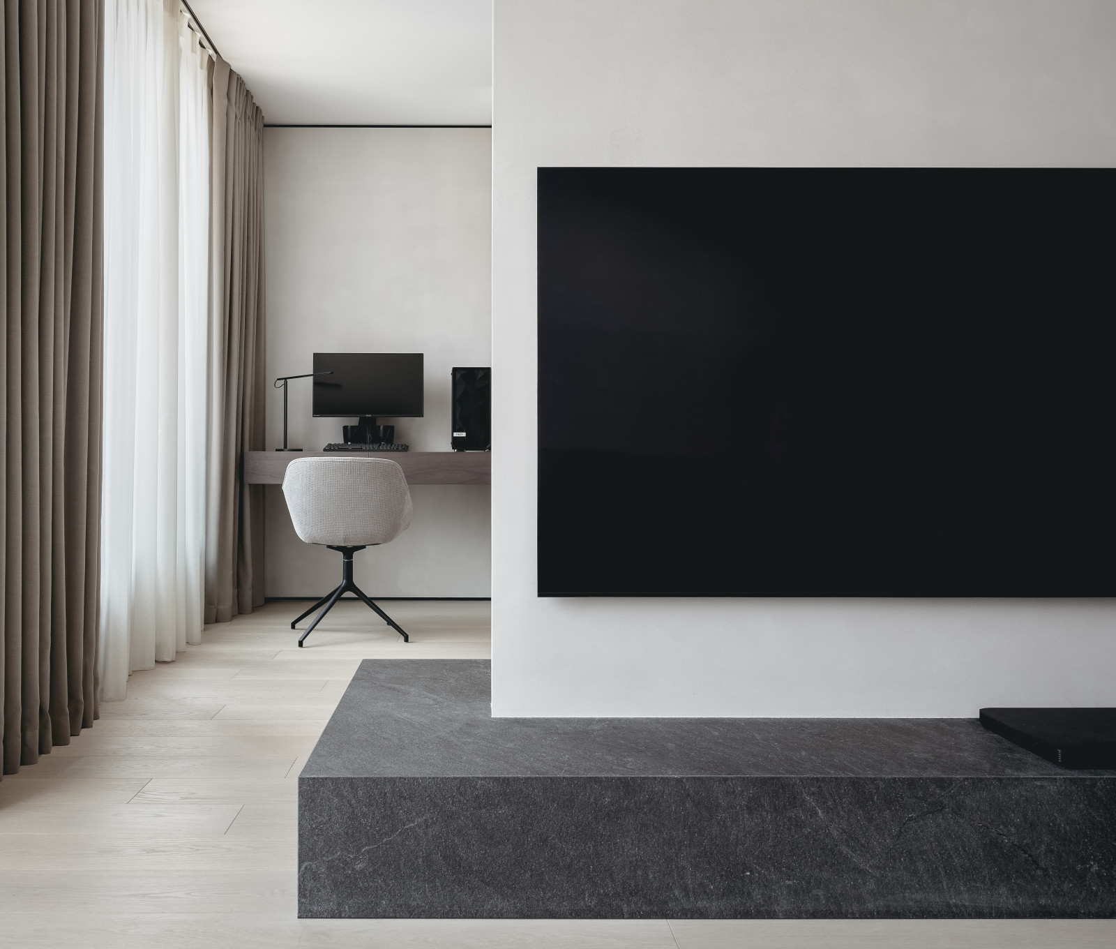 Графичный интерьер, ЖК Шагал