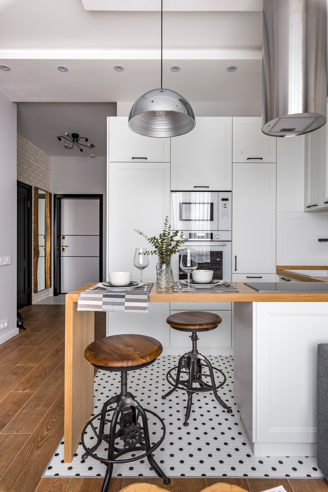 Студия 38м2 в стиле лофт для сдачи в аренду