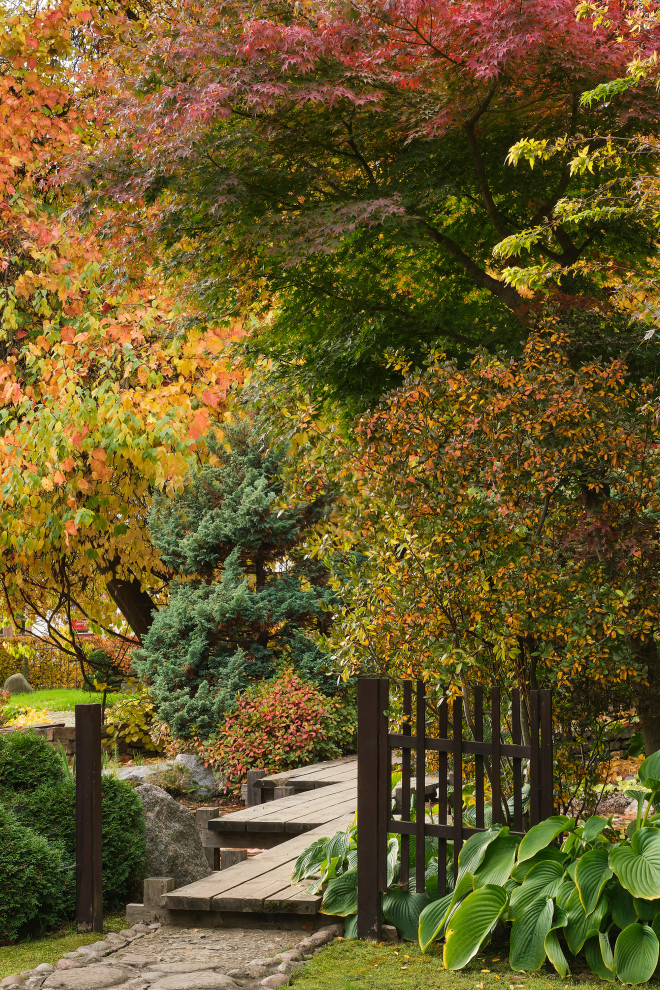 Японский сад в Ботаническом саду БИН РАН, СПб, Петроградка