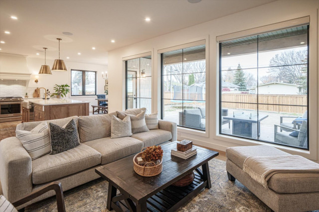 Authentic and Understated contemporary-living-room