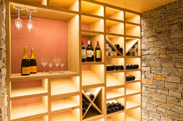 Création d'une cave à vin - Contemporain - Cave à Vin - Lyon - par User