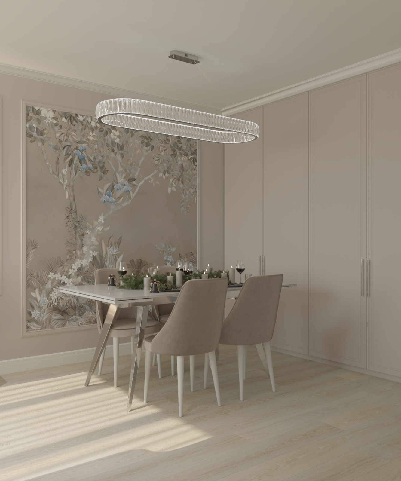 Дизайн квартиры, 56 м2, г. Липецк