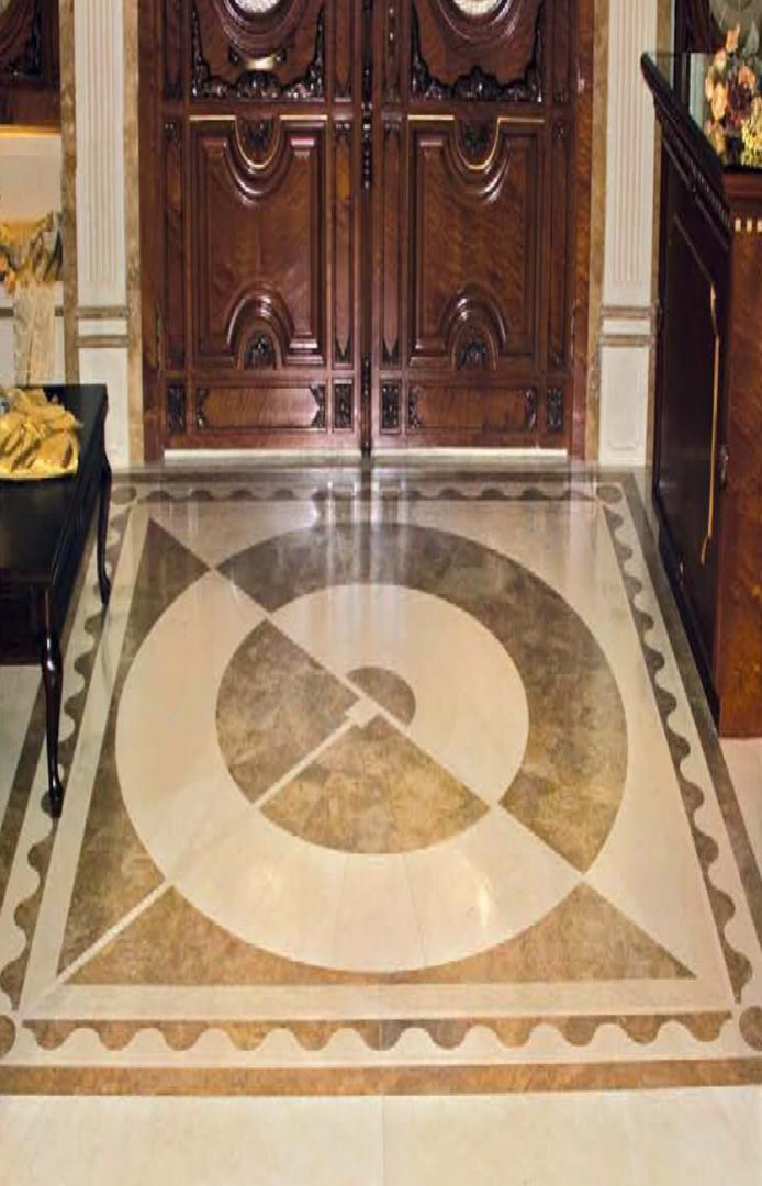 мозаичные мраморные полы