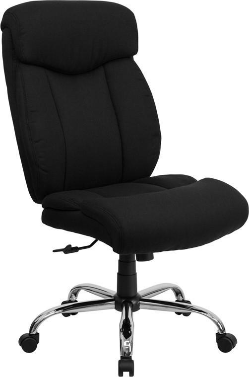 Hercules Series 350 Lb. Capacity Big and Tall Black Fabric Office Chair