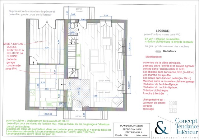 MAISON A CROISSY SUR SEINE DANS LE 78 contemporain-plan-au-sol