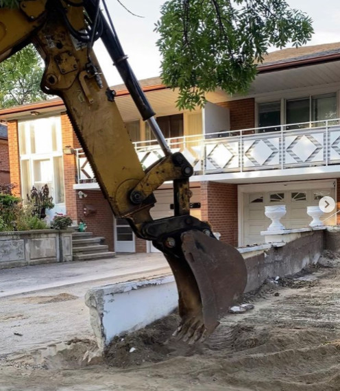 Concrete Excavation ( Double Parking)
