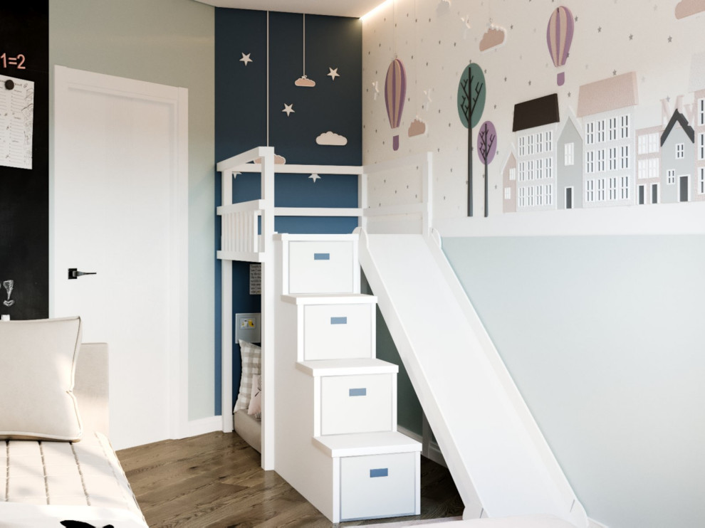 Дизайн проект 4х комнатной квартиры