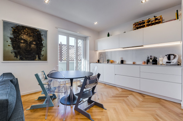 Montesacro Residence | 75 mq minimalistisch-kueche