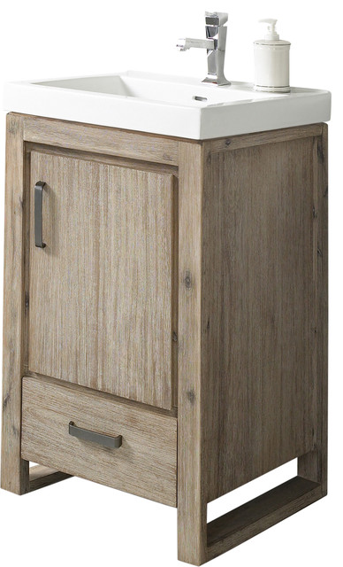Fairmont Designs Oasis 21 Single Vanity Sand Pebble Base Cabinet Single Vanity Sand Pebble Base Cabinet