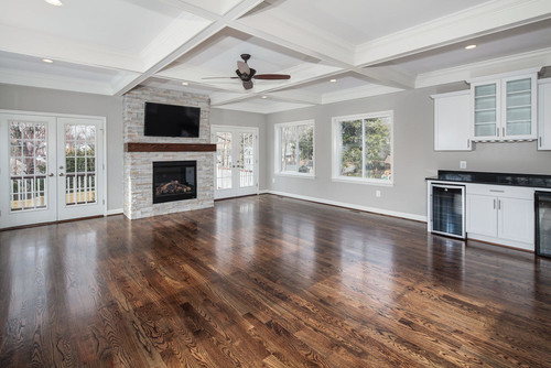 Contemporary Custom Home, Family Room