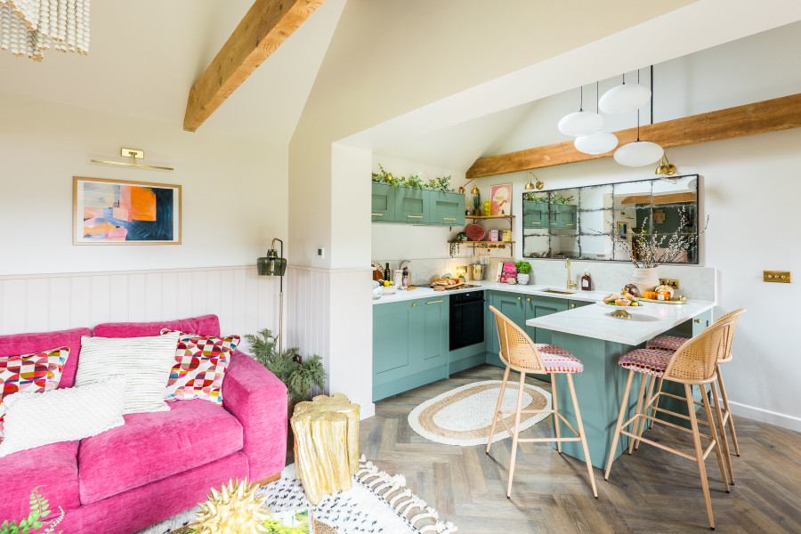 Stable Open plan Living Renovation