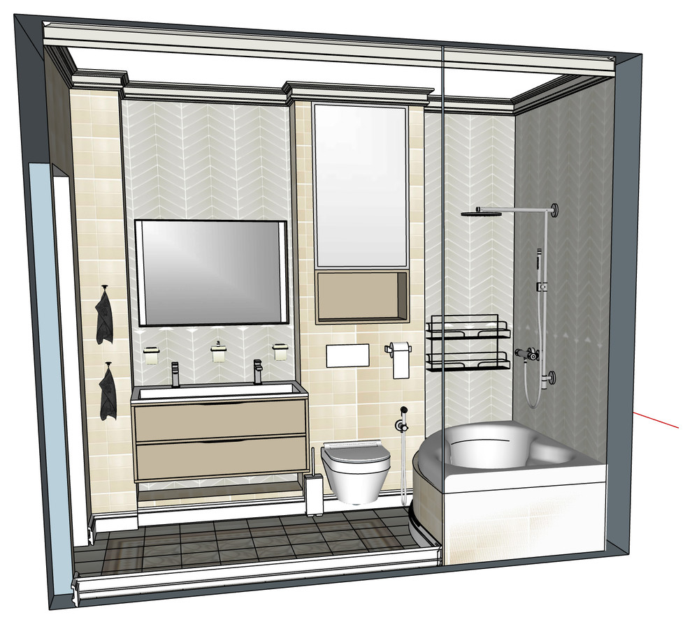 Дизайн-проект ванной