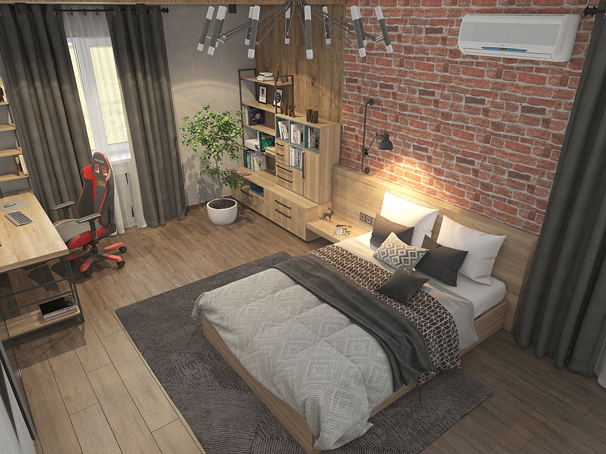 Проект дома общей площадью 198 м2