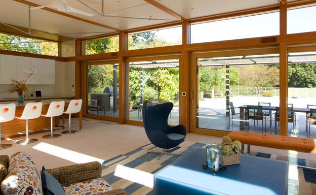 Pool House trendy-dagligstue