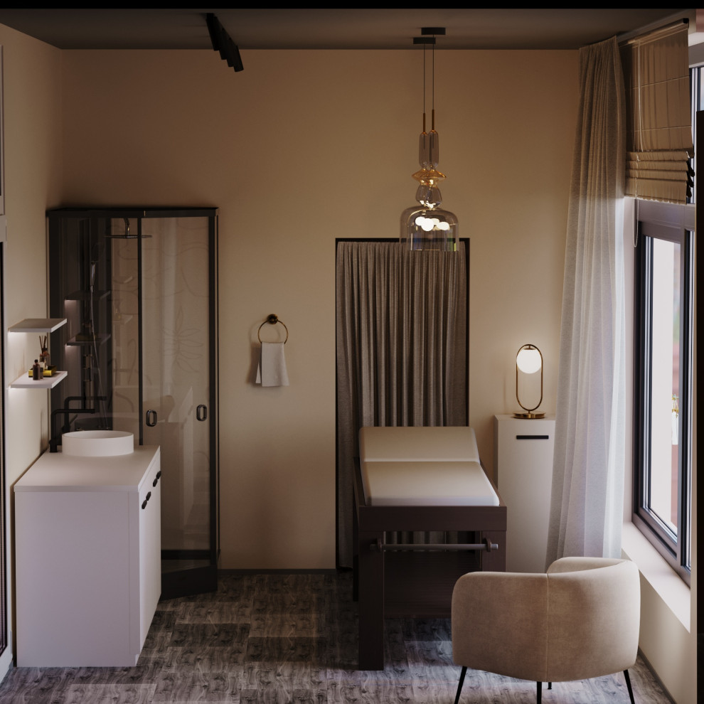 Дизайн проект студии красоты