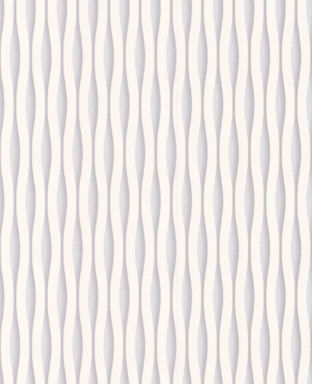 Lucid Wallpaper Swatch - White/Silver