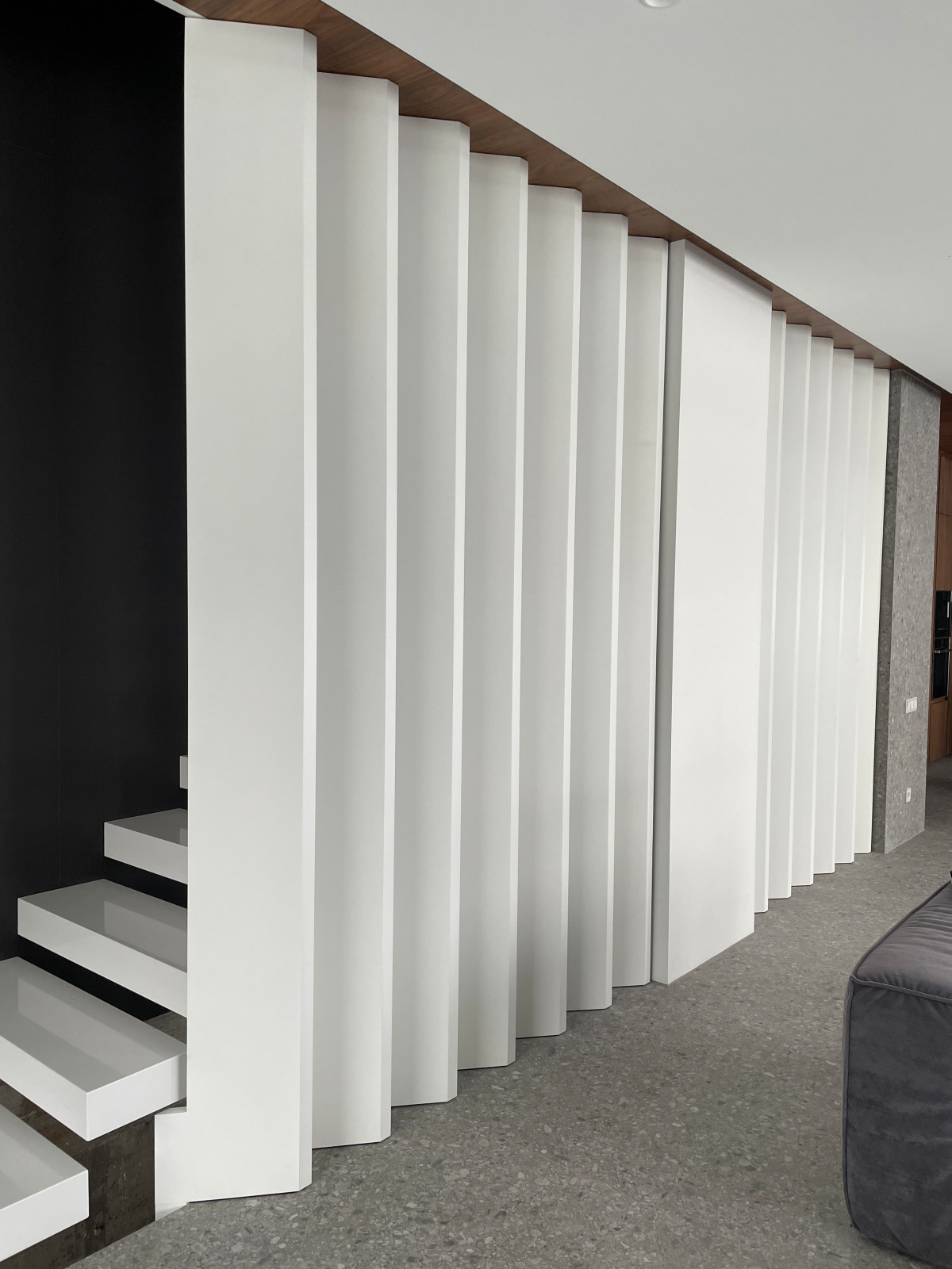 Реечные перегородки