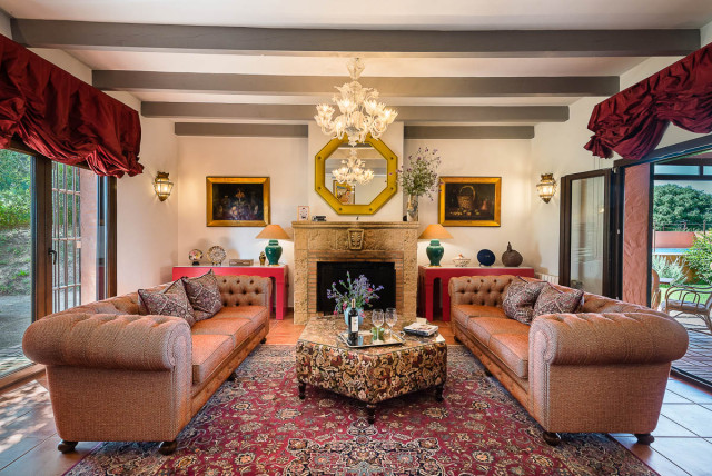Hotel en Vejer rustico-soggiorno