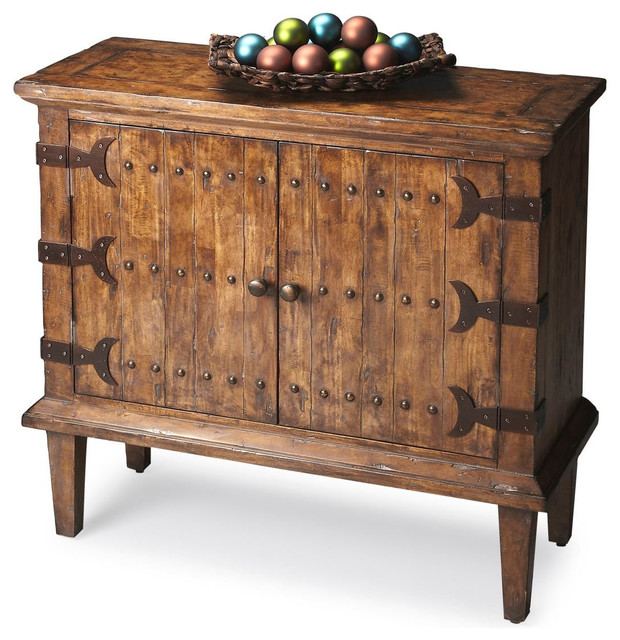 Butler Mountain Lodge Console Bar, Rustic Console Cabinet