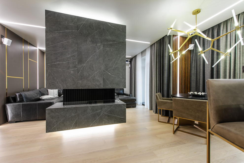 Гостиная. Дизайн проект квартиры на Петровском острове