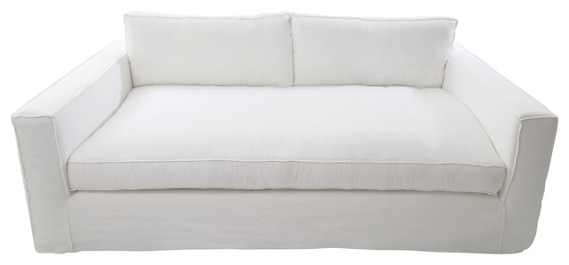 Malibu Deep Sofa, Optic White