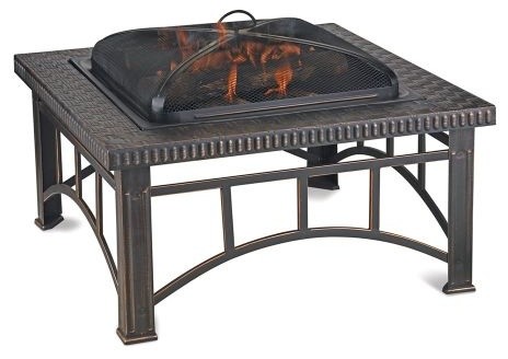 Blue Rhino Wad15143mt Wood Burning Outdoor Firebowl In Brushed Blue Rhino Wad15143mt Wood Burning Outdoor Firebowl In Brushed Copper Traditional Fire Pits By Chimney