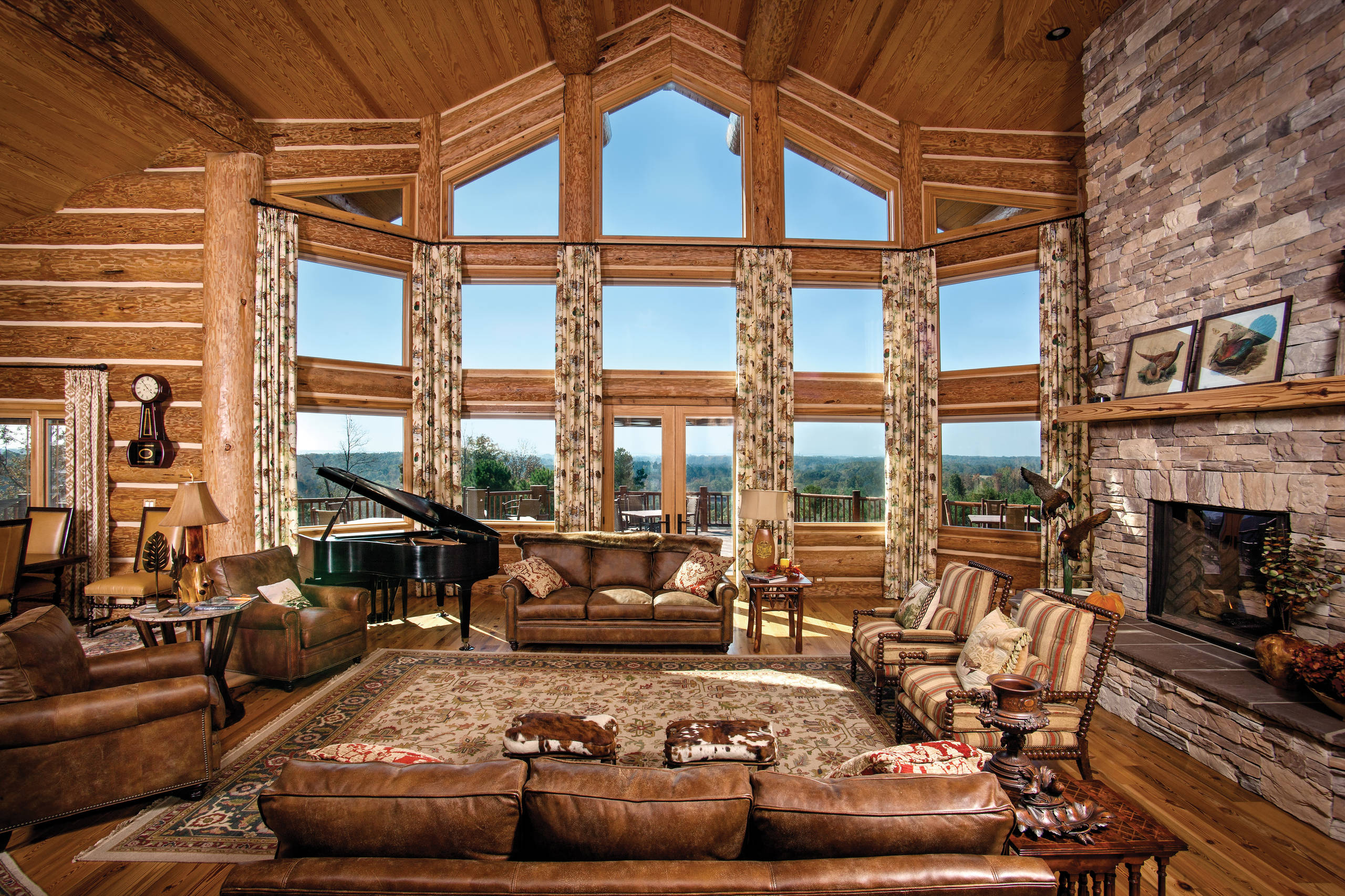 How to Design the Perfect Cedar Log Home | Pioneer Log Homes, image size:2560x1706