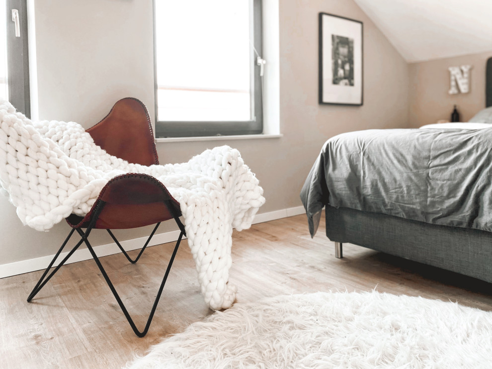 Haus im modernem Boho Style mit natürlichen Materialien