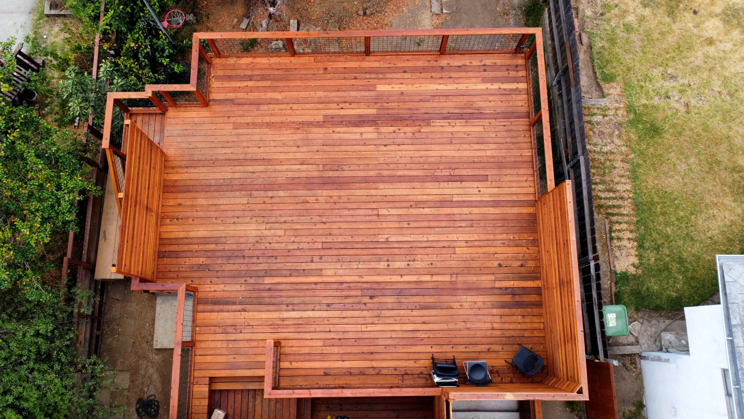 New Deck/ Detached ADU workspace
