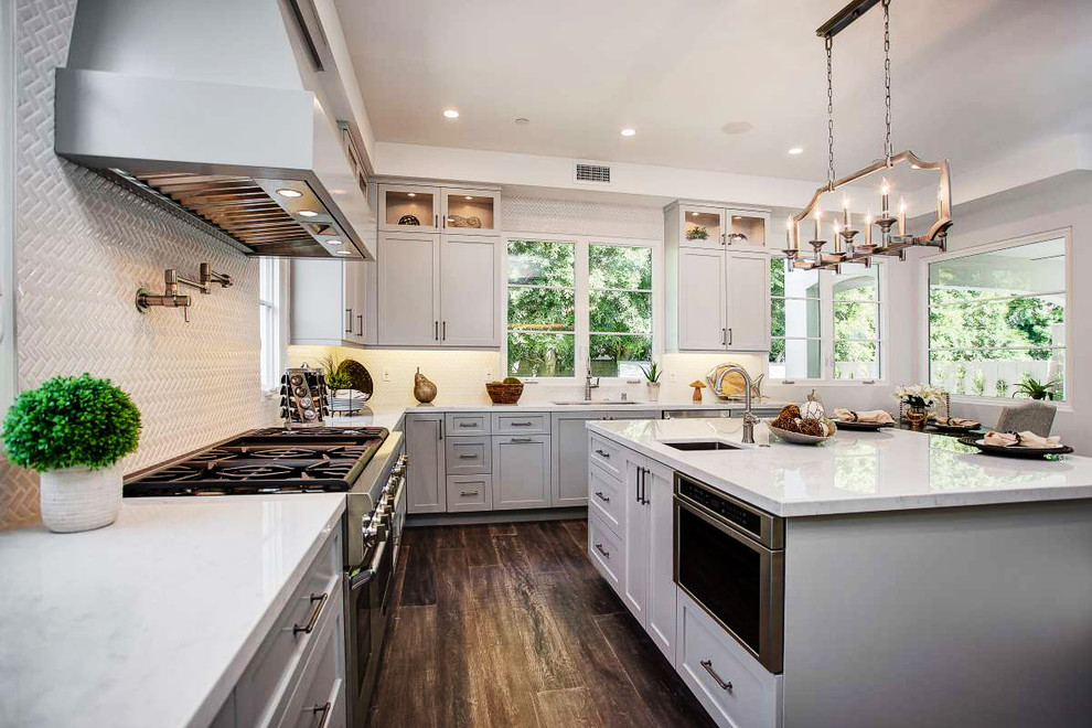 Студио Сити - Лос Анджелес. Дом и дизайн в средиземноморском стиле.