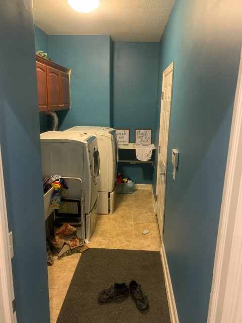 Chic Laundry/Mudroom Conversion 