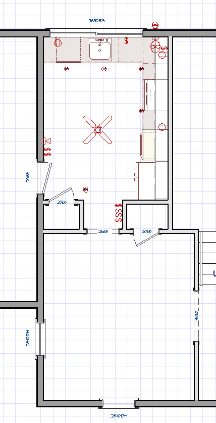 Example of a transitional home design design in Philadelphia