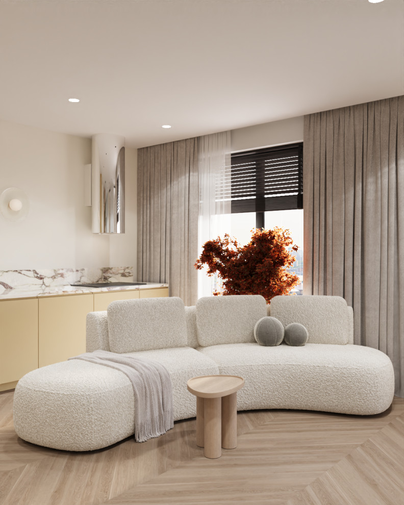 Яркая квартира в Москве